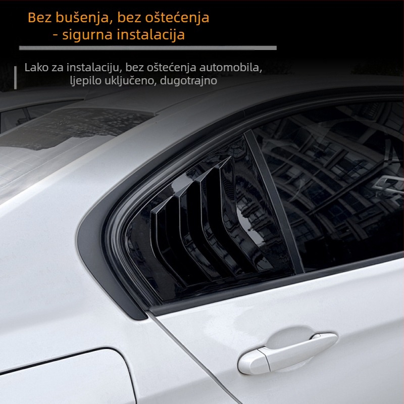 Naljepnica za karoseriju BMW 3 Series E90/F30/G20, AMP-Z ABS materijal, karbonski uzorak, montaža ljepilom