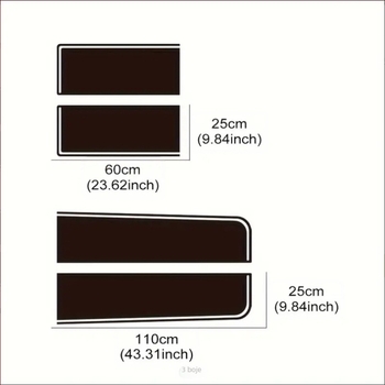 Dodge Ram 1500/2500 naljepnica za karoseriju — mrežasti uzorak, Materijal: naljepnica, Ugradnja: ljepilo, Značka: Sticky world