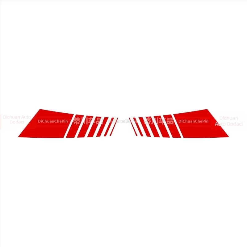 Kasusi Naljepnica za poklopac motora Ford F-150 – Geometrijski uzorak, Samoljepljiva, Dekor karoserije