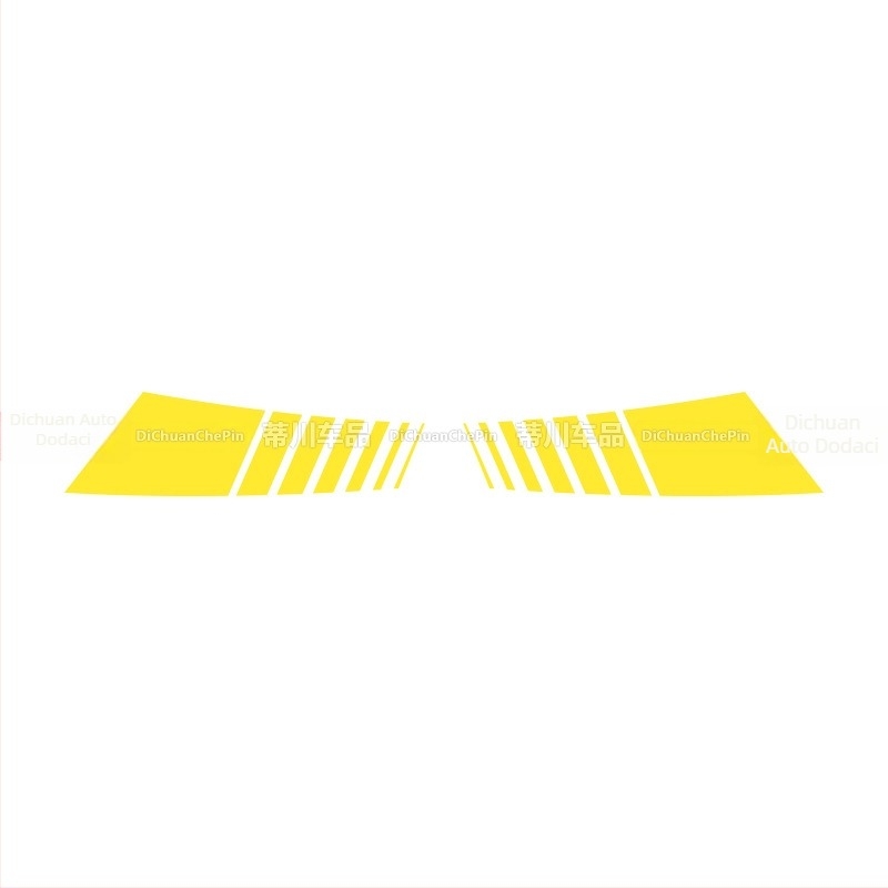 Kasusi Naljepnica za poklopac motora Ford F-150 – Geometrijski uzorak, Samoljepljiva, Dekor karoserije