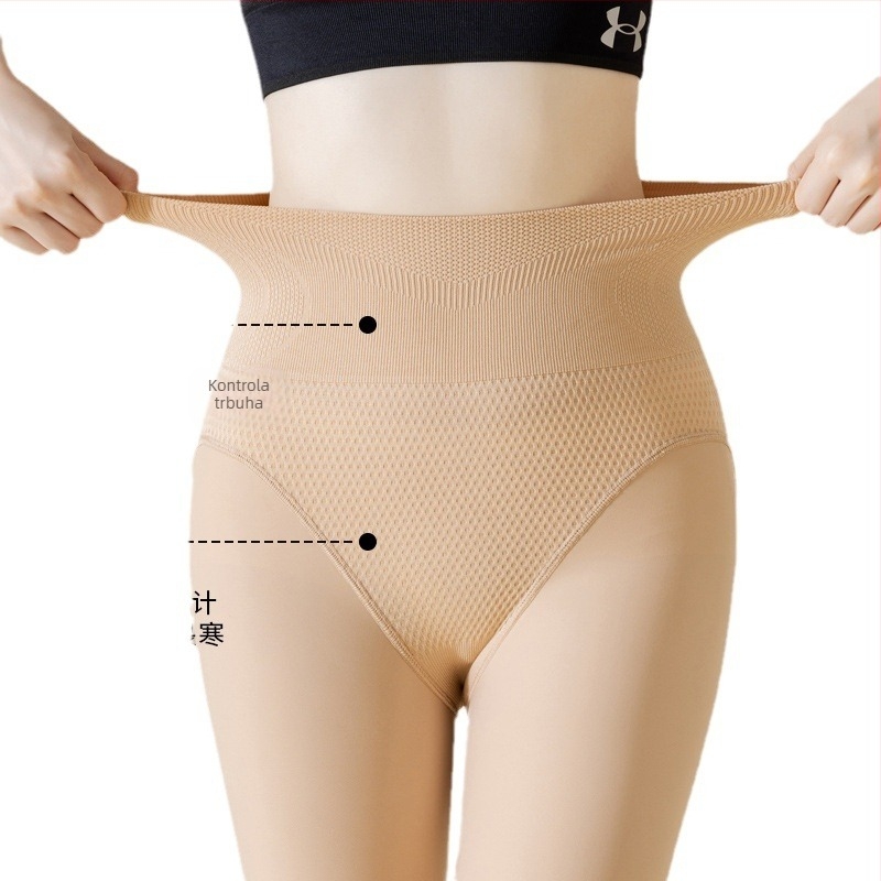 Čarape-pantyhose s podizanjem bokova i oblikovanjem, najlon 80–90%, debeli materijal, čvrsti uzorak, seksi stil