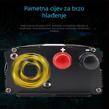 Keithia automobilski inverter 12V/24V/48V/60V na 220V, 500W/1000W/2000W