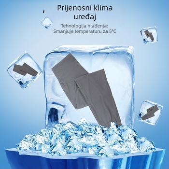 Hlače za trudnoću od ice silk, širokih krojeva, podrška trbuhu, duljina 9/10, plus veličina, vitak izgled, dojam golih nogu