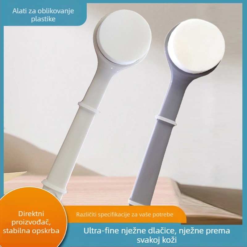 Japanski stil četke za kupanje s dugom drškom, PP materijal, pakiranje 10 kom, mogućnost prilagodbe