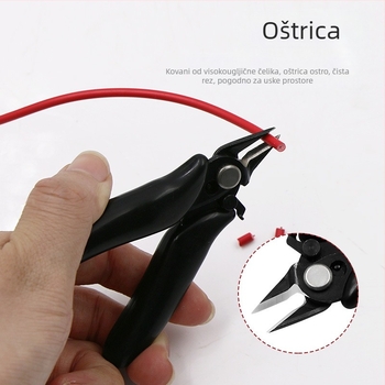 Dijagonalne kliješta za modele Gundam, visokougljični čelik, 39 g, QST EXPRESS