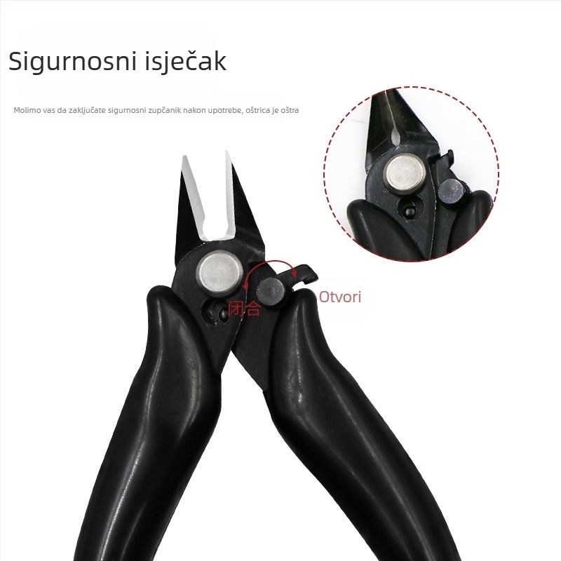 Dijagonalne kliješta za modele Gundam, visokougljični čelik, 39 g, QST EXPRESS