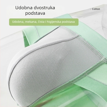 Muške pamukaste gaćice s niskim strukom, prozračne, U-oblik džep, bešavne, 90–95% pamuka