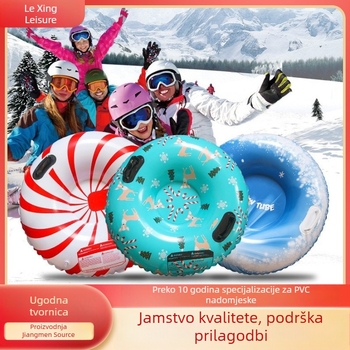 Naduvljivi ski krug, otporan na hladnoću PVC, model 0008, za jednog ili dva vozača