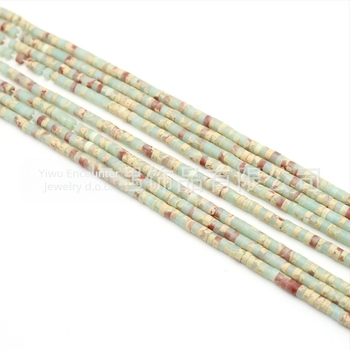 Cilindrični perle od Shoushan kamena – poluzavršeni dijelovi za DIY nakit, prirodni kamen, poludrago kamenje, 8 g