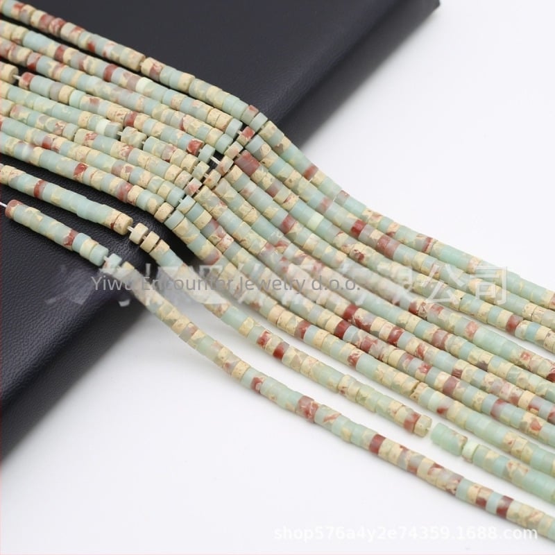 Cilindrični perle od Shoushan kamena – poluzavršeni dijelovi za DIY nakit, prirodni kamen, poludrago kamenje, 8 g