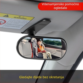 Zhanjie Ogledalo za promatranje dječje autosjedalice – Unutarnji retrovizor za bebe