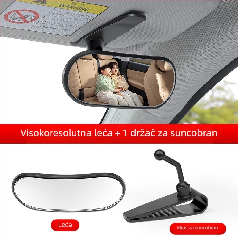 Zhanjie Ogledalo za promatranje dječje autosjedalice – Unutarnji retrovizor za bebe