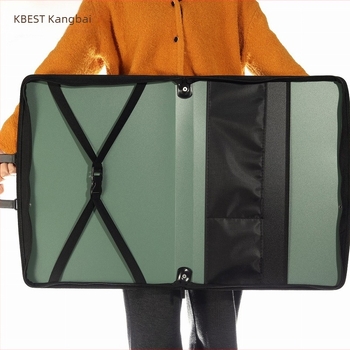 Torba za skice velikog kapaciteta – model F6121, PP materijal, tiskani logo, 2 pretinca