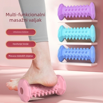 Roller za masažu stopala s akupunkturnom stimulacijom i gnječenjem – joga valjak za noge