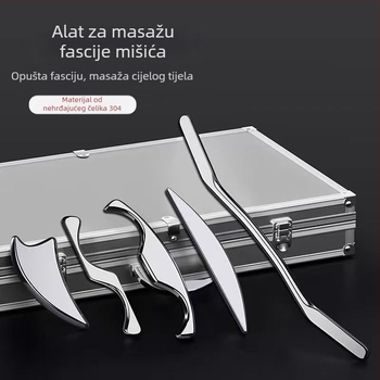 Profesionalni nož za fasciju, gua sha pločica za mišiće i tetive, komplet set masaže, opuštanje cervikalne kralježnice