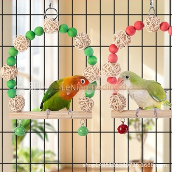 Igračka ljuljačka za papige, za ptice — nije uvezena, domaći proizvod