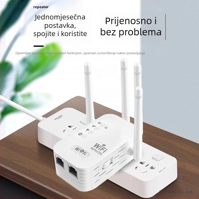 Bežični usmjerivač produživač 802.11n, Cat5 backhaul, zaštita od udara munje