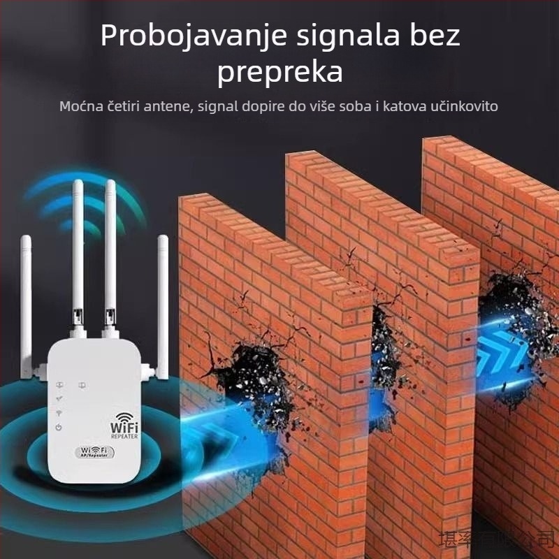 Bežični usmjerivač produživač 802.11n, Cat5 backhaul, zaštita od udara munje