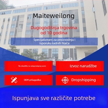 Američkog stila radne hlače s maskiranim uzorkom za muškarce, hlače s višestrukim džepovima, pamuk-mješavina, svakodnevne vanjske vojne taktičke hlače, ravni kroj