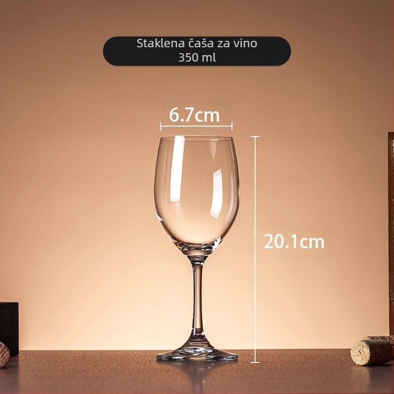 Dekanter za vino - kristalno staklo, europski stil, jednostavan dizajn, prvoklasna kvaliteta