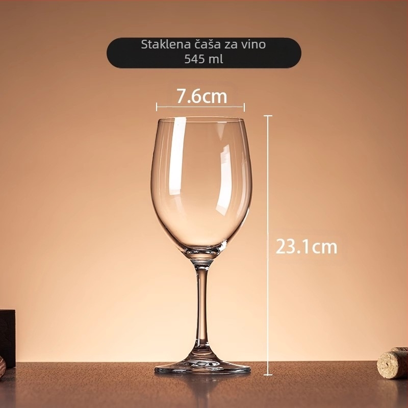 Dekanter za vino - kristalno staklo, europski stil, jednostavan dizajn, prvoklasna kvaliteta