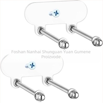 Akrilni zidni stalak za skateboard i snowboard; moderan minimalistički dizajn, vijčano montiranje, jednodjelno skladište za spavaću sobu i dnevni boravak