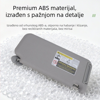 Par vizira za sunce za Toyota RAV4 2006-2012 – PVC | Ugradnja kartom | Jednostavan stil