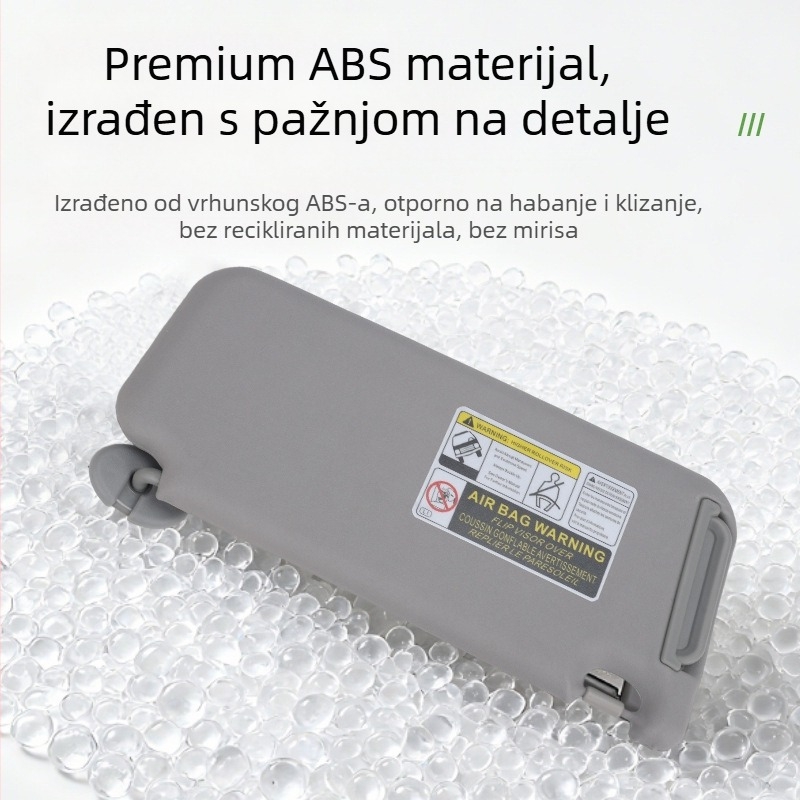 Par vizira za sunce za Toyota RAV4 2006-2012 – PVC | Ugradnja kartom | Jednostavan stil