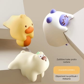 Zaštitni kut stola za djecu – pravokutni kut, mekani rub, zaštitna traka protiv sudara; podrijetlo Zhejiang; nije uvezeno; pakiranje: konzultirajte službu za korisnike