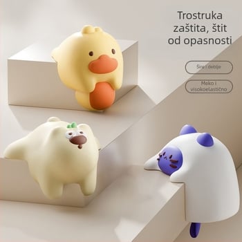 Zaštitni kut stola za djecu – pravokutni kut, mekani rub, zaštitna traka protiv sudara; podrijetlo Zhejiang; nije uvezeno; pakiranje: konzultirajte službu za korisnike