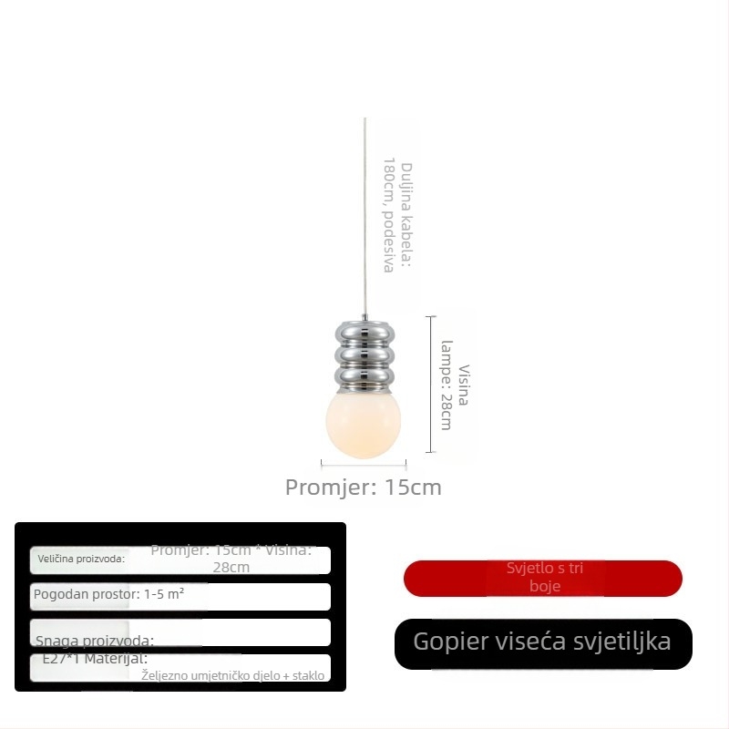 Nordijski LED zidna svjetiljka za glavnu spavaću sobu, bez pametne funkcije, 111–240V, FCC-b certificirano