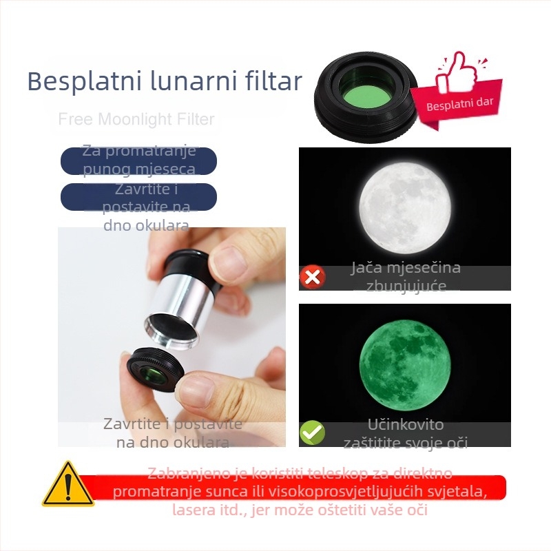 Datyson Star Dream serija 50360 refraktorski dječji astronomski teleskop, model 5T0006A