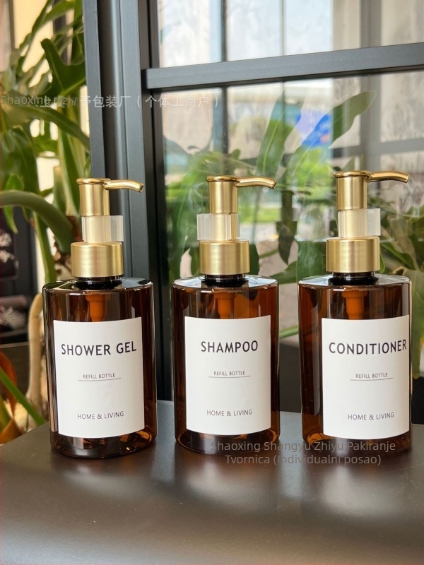 200ml cilindrična bočica za putovanja – Craftsmanship marka, PET materijal, Blow molding, razina pakiranja 3, AJ200ml