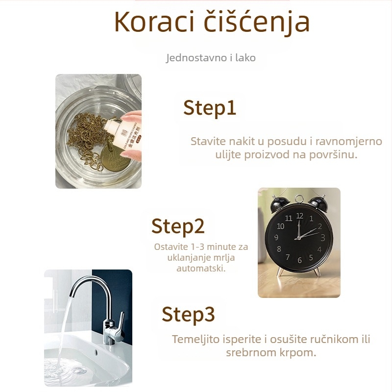 Čistač za srebrni nakit, uklanja oksidaciju, šifra 4201