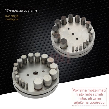 Alat za probijanje za metalne nakite, opcije rupa 5/7/17, marka Winwin