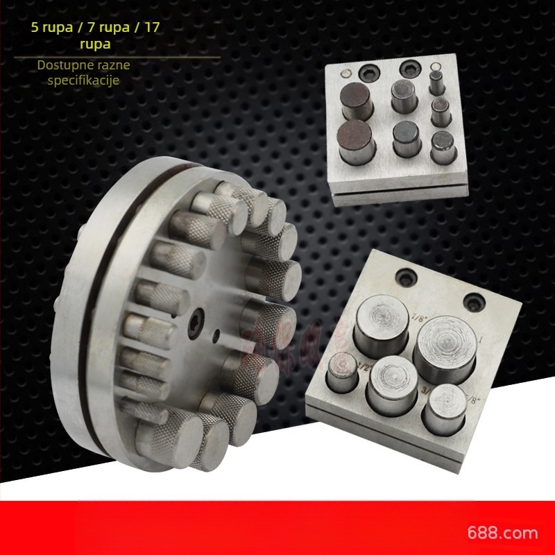 Alat za probijanje za metalne nakite, opcije rupa 5/7/17, marka Winwin