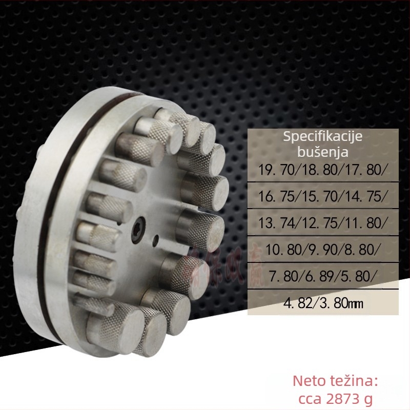 Alat za probijanje za metalne nakite, opcije rupa 5/7/17, marka Winwin