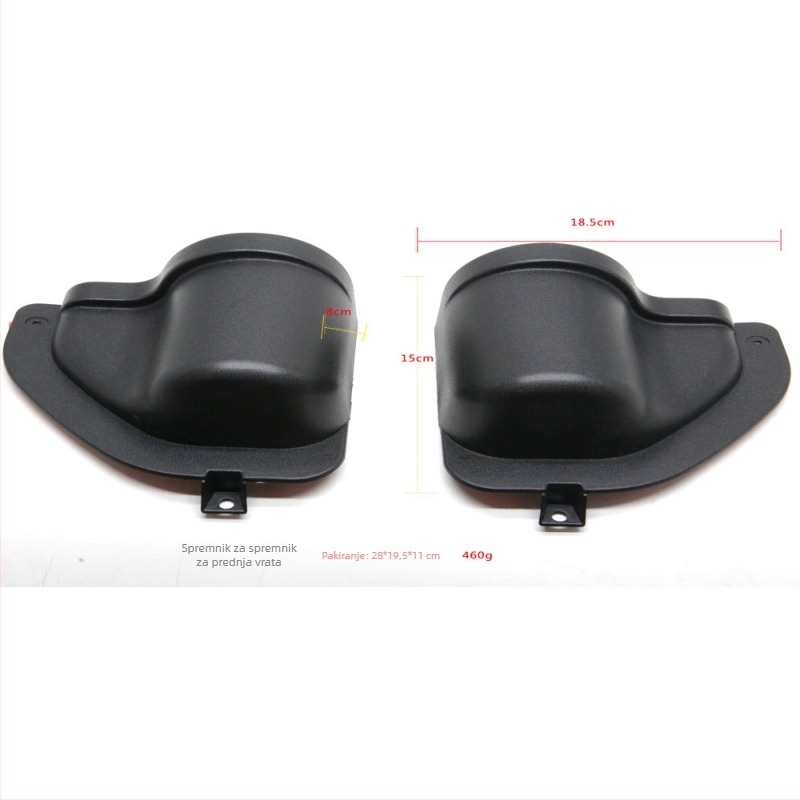 Plastična kutija za pohranu vrata automobila, Jeep Wrangler JL 4-dveri (2011–2017), vodootporna, kutija za pohranu, ugradnja sjedala