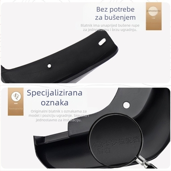 Blatobran za Volkswagen Tiguan 2005-2016 – plastika, Hebei Xingtai, Jie Mei Chi, model 10001