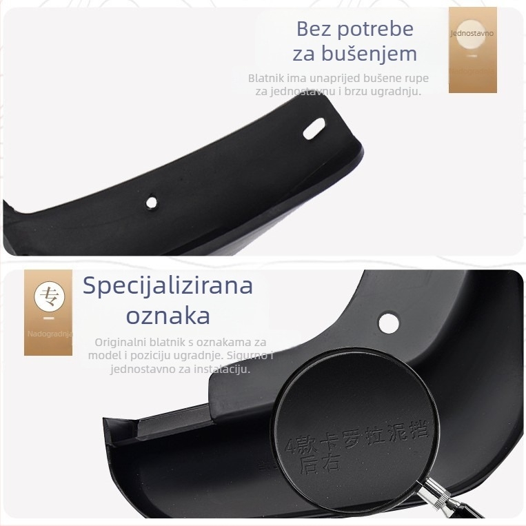 Blatobran za Volkswagen Tiguan 2005-2016 – plastika, Hebei Xingtai, Jie Mei Chi, model 10001