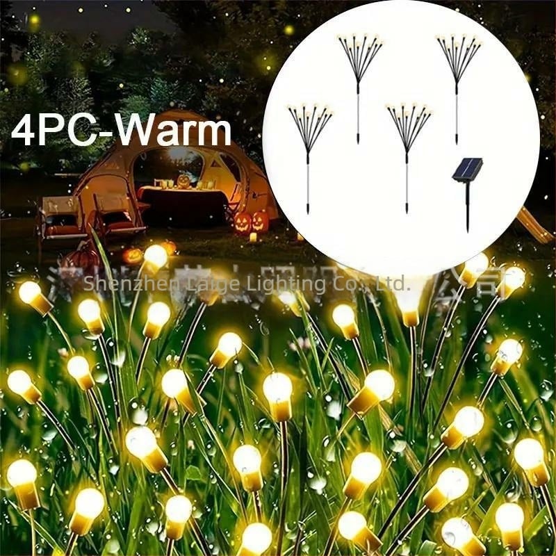 Solarna Firefly lampa CS-8056 s LED, IP55, 1W, trajanje 6–12 h, višenamjenski dizajn (1–4/1–6 lampi)