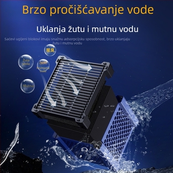 Filter pamuk za akvarij - Filter medij za pročišćavanje vode, Težina 1, Serija 240526, Nije uvezeno