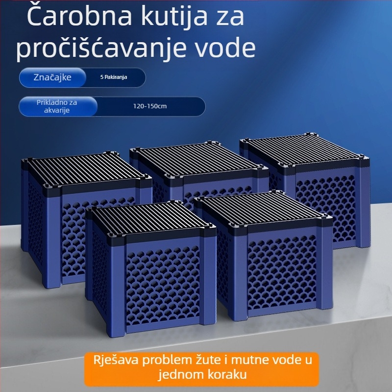 Filter pamuk za akvarij - Filter medij za pročišćavanje vode, Težina 1, Serija 240526, Nije uvezeno