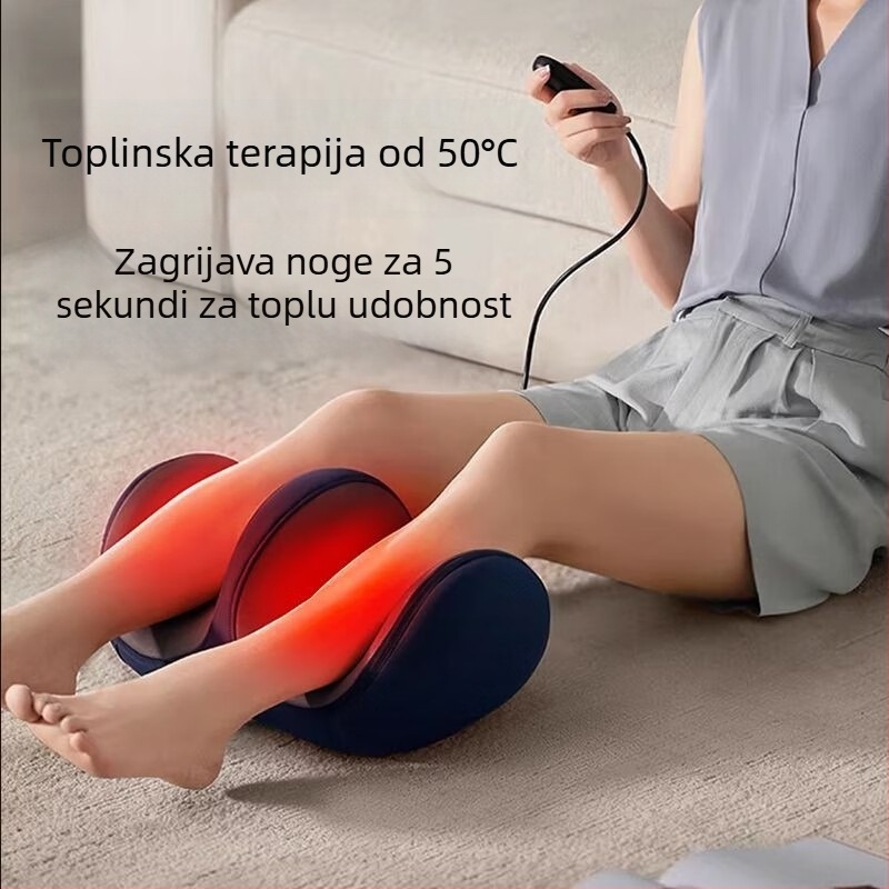 Kućni masažer za listove i stopala, potpuno automatski masažni uređaj s gnječenjem, uređaj za njegu nogu, masažer mišića