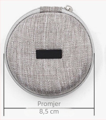 Prilagođena četvrtasta EVA torbica za digitalno spremanje kablova, žičanih slušalica i punjača (Materijal: EVA + tkanina s uzorkom pahulje snijega; Proces: vrući rotacijski tlak; Nosivost: 2 kg; Model: 8×8×4; Namjena: malo digitalno spremište)