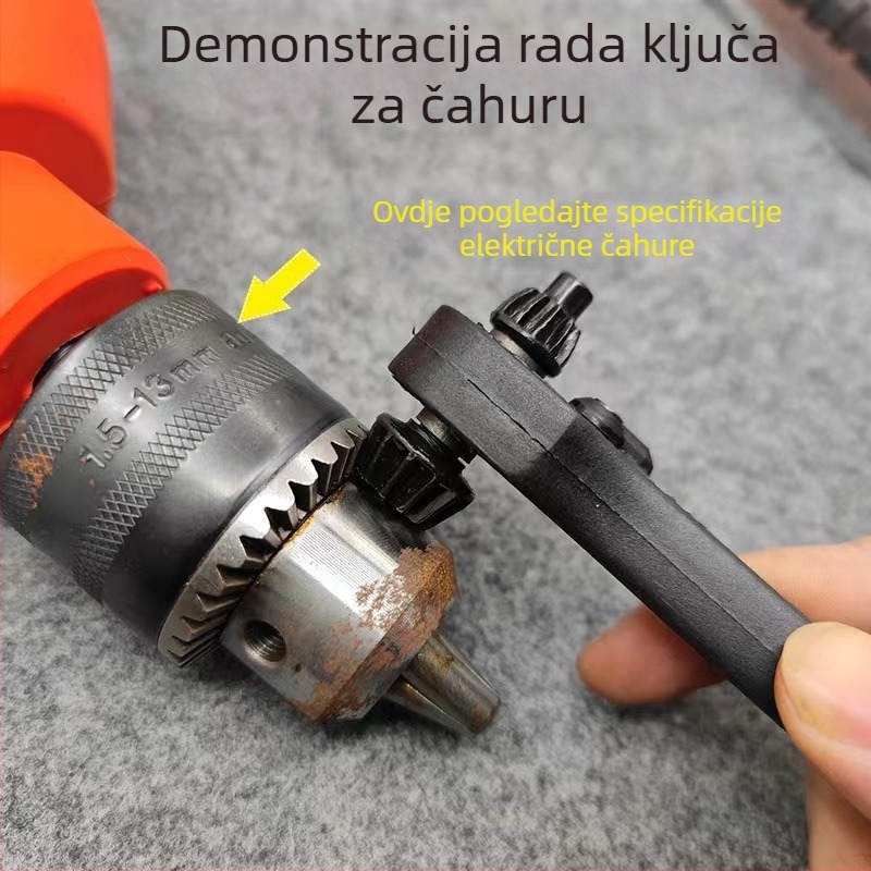 Xin ying ratchet ključ za čeljusti bušilice, karbonsko čeljusti, 0.15 kg, za električne bušilice