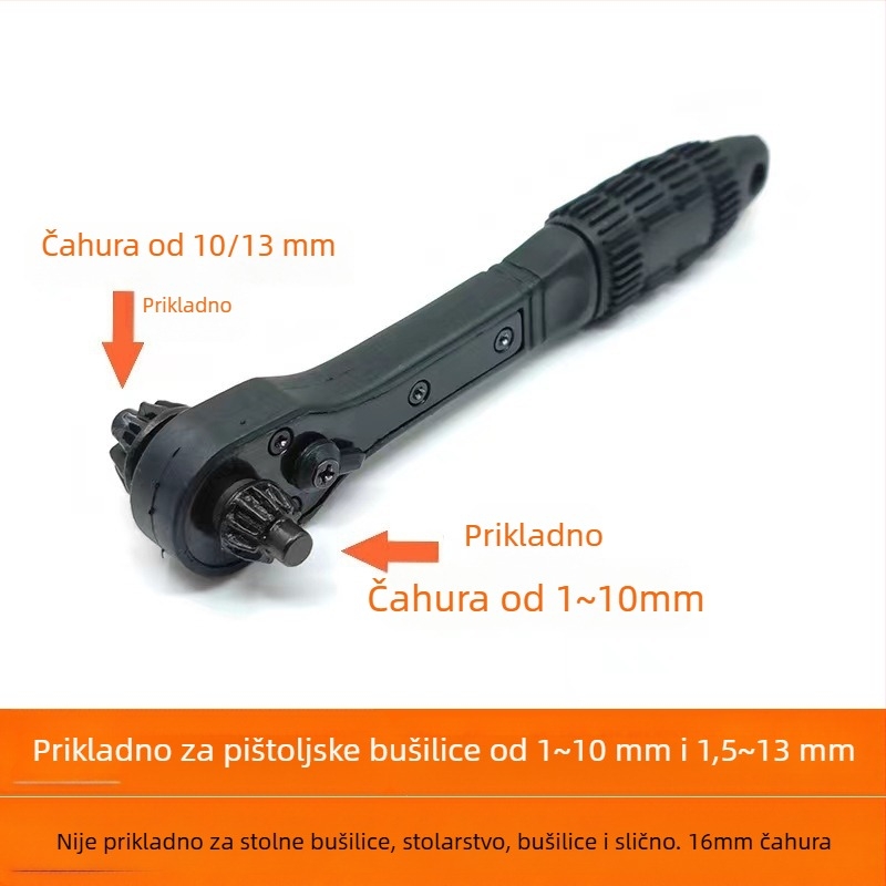 Xin ying ratchet ključ za čeljusti bušilice, karbonsko čeljusti, 0.15 kg, za električne bušilice