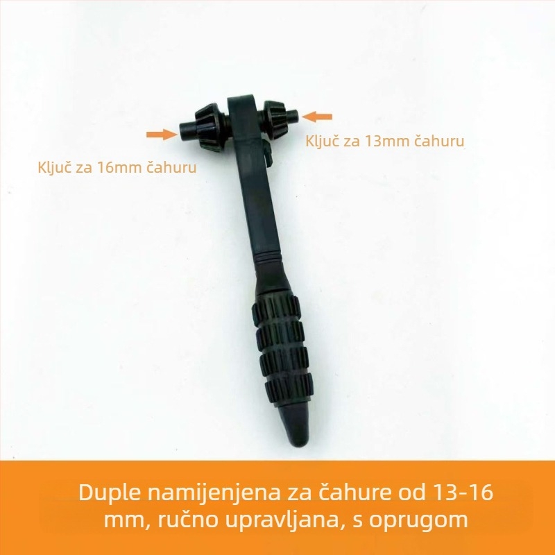 Xin ying ratchet ključ za čeljusti bušilice, karbonsko čeljusti, 0.15 kg, za električne bušilice