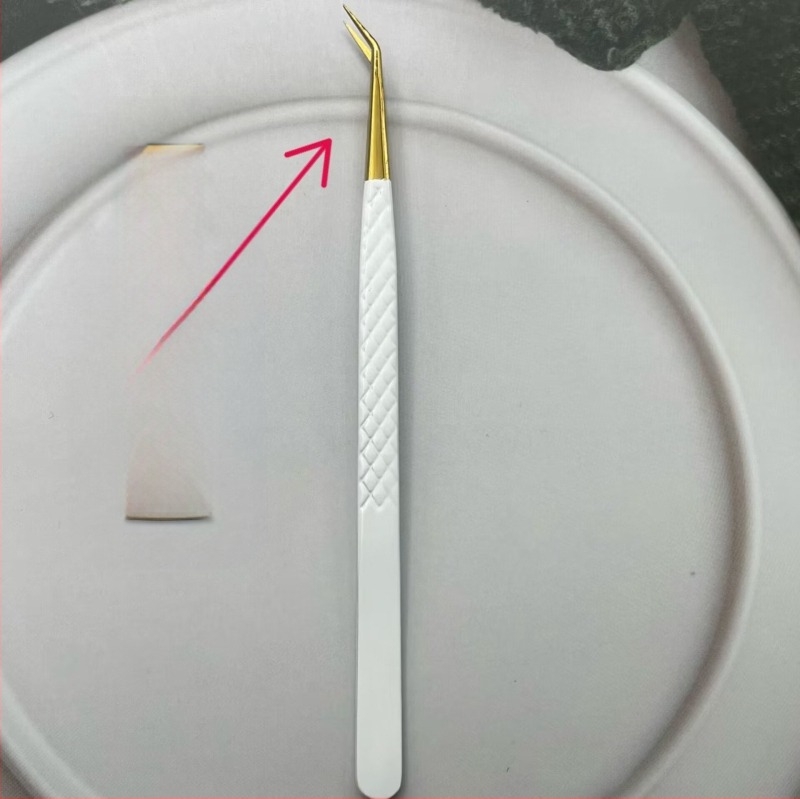 Pinza za trepavice – šiljast vrh, antistatika, od nehrđajućeg čelika