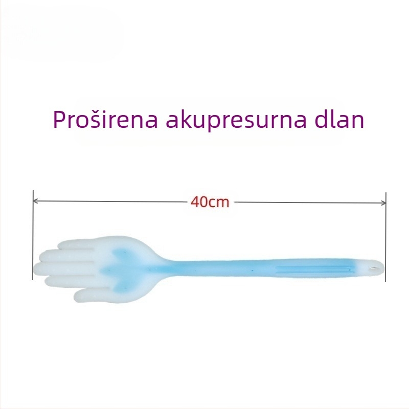 Weixuan Prijenosni plastični masažni čekić za meridijanske tapove i cijelu masažu leđa